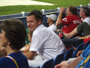 Eric looking pretty relaxed before his ride