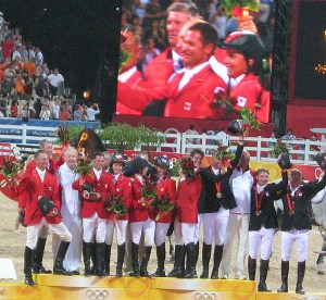 the 2008 Olympic medallists