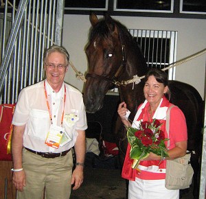 Sara Houstoun and Larry Evoy - owners of Ole