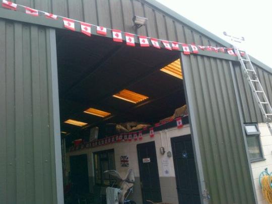 Canadian Team Spirit at the Training Camp